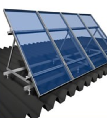 Photovoltaikaufständerung Standard 35° hochkant