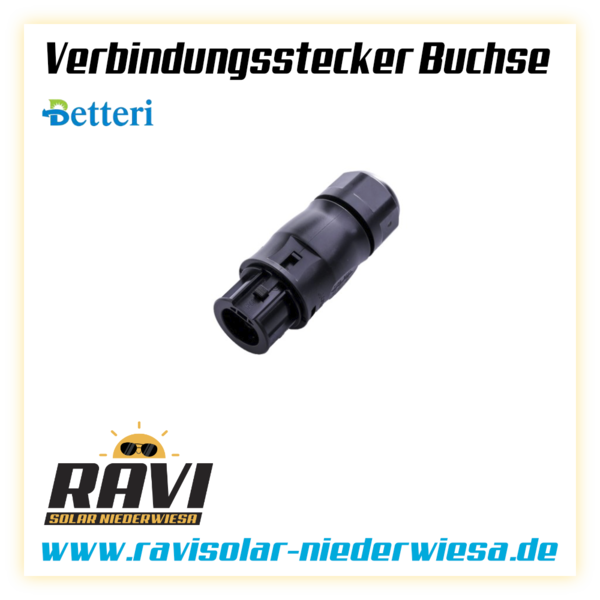 Betteri IP68 Verbindungsstecker Connector Kupplung / Buchse