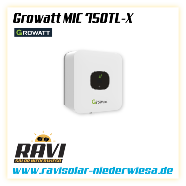 Wechselrichter Growatt MIC 750TL-X mit VDE-AR-N 4105