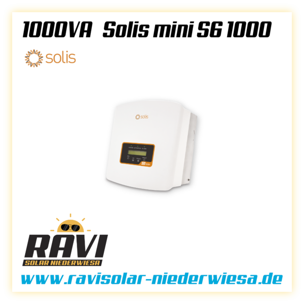 Ginlong Solis Wechselrichter mini-1000-S6 / 1phasig / 1MPPT