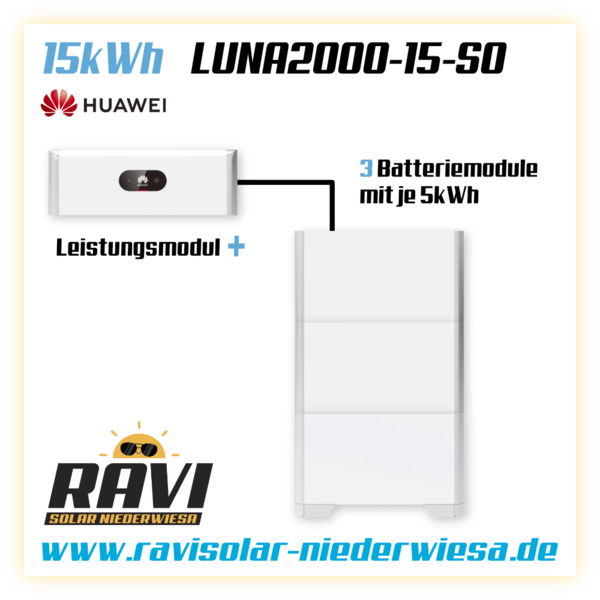 HUAWEI LUNA2000-15-S0 - Speicherpaket 15kWh